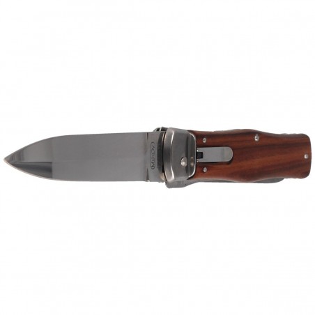 Nóż sprężynowy Mikov Predator Palisander Wood z Piłą (241-ND-2/KP)