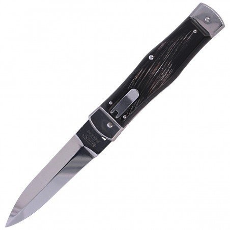 Nóż sprężynowy Mikov Predator Buffalo Horn (241-NR-1/HAMMER)