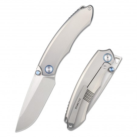 Nóż składany Remette Wild Species Gray Titanium, Hand Grinding M390 (WD108-G)