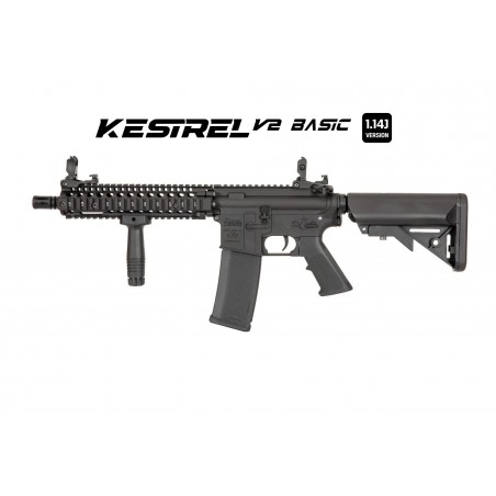 Karabinek ASG Specna Arms Daniel Defense® MK18 SA-E19 EDGE™ Kestrel™ ETU 1.14 J Czarny