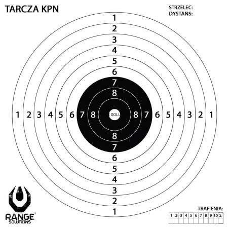 Tarcze do wiatrówki KPN - 500 szt.