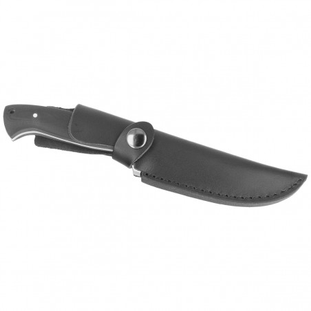 Nóż myśliwski Herbertz Solingen Black Micarta, Satin (102110)