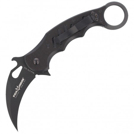 Nóż składany FOX Folding Karambit G10 Black Emerson Opener (479)