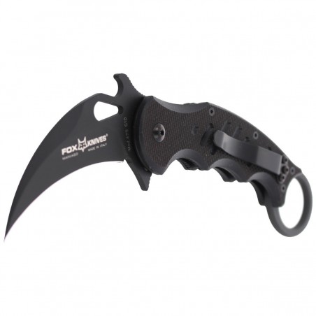 Nóż składany FOX Folding Karambit G10 Black Emerson Opener (479)