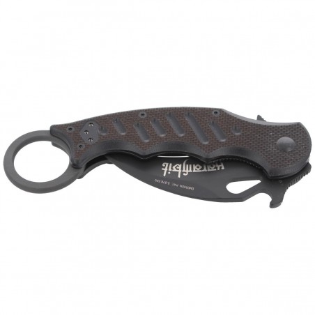 Nóż składany FOX Folding Karambit G10 Black Emerson Opener (479)