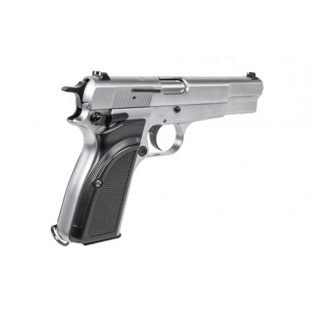 Replika pistoletu WE Browning Hi Power MK III - Srebrny