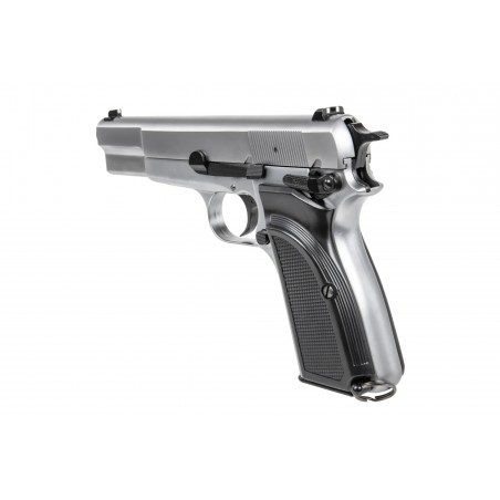 Replika pistoletu WE Browning Hi Power MK III - Srebrny