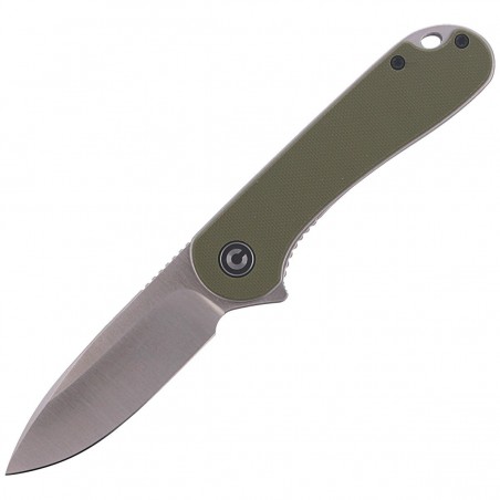 Nóż składany CIVIVI Elementum Flipper OD Green G10, Satin Finish (C907E)