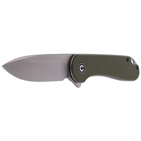 Nóż składany CIVIVI Elementum Flipper OD Green G10, Satin Finish (C907E)