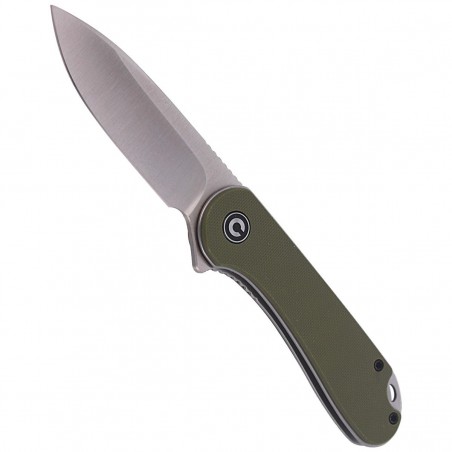 Nóż składany CIVIVI Elementum Flipper OD Green G10, Satin Finish (C907E)