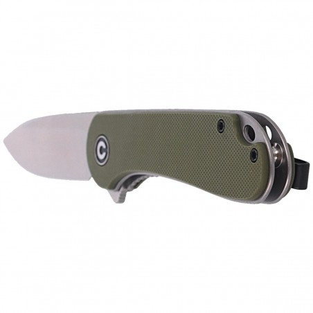 Nóż składany CIVIVI Elementum Flipper OD Green G10, Satin Finish (C907E)