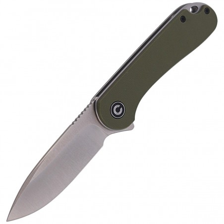 Nóż składany CIVIVI Elementum Flipper OD Green G10, Satin Finish (C907E)