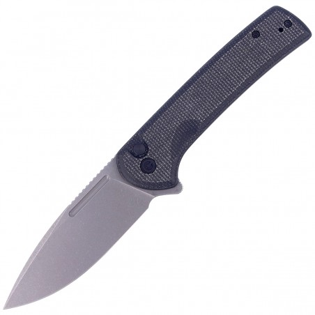 Nóż składany Civivi Conspirator Black Micarta, Gray Stonewashed (C21006-1)