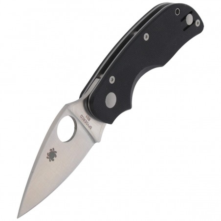 Nóż składany Spyderco CAT G-10 Black Plain (C129GP)