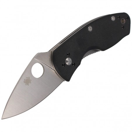 Nóż składany Spyderco Ambitious G-10 Black Plain (C148GP)