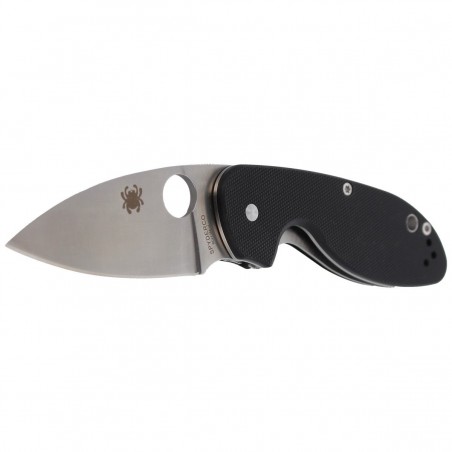 Nóż składany Spyderco Efficient G-10 Black Plain (C216GP)