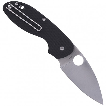 Nóż składany Spyderco Efficient G-10 Black Plain (C216GP)