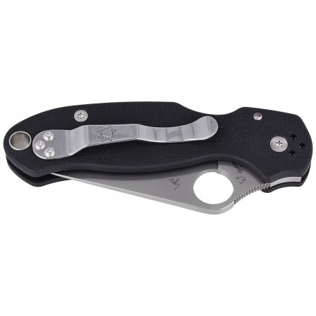 Nóż składany Spyderco Para 3 G-10 Black Plain (C223GP)