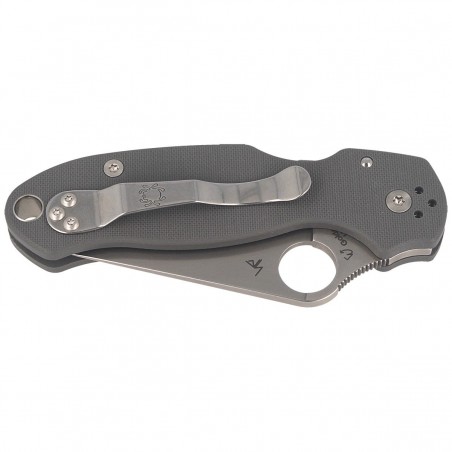 Nóż składany Spyderco Para 3 G-10 Dark Gray Maxamet Plain (C223GPDGY)