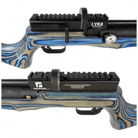 Wiatrówka PCP Reximex Lyra Limited Edition Blue Laminated 5.5 mm