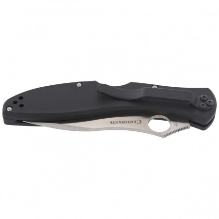 Nóż składany Spyderco Centofante 3 FRN Black Plain (C66PBK3)