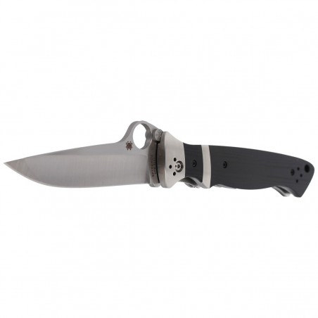 Nóż składany Spyderco Vallotton Sub-Hilt G-10 Black Plain (C149GP)