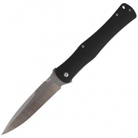 Nóż składany Herbertz Solingen Black G10, Two-Color Finish Blade (583116)