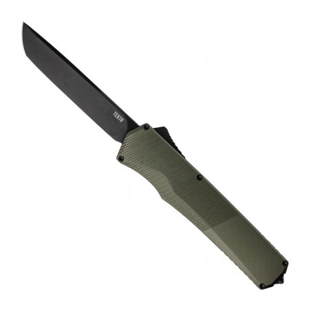 Nóż automatyczny OTF Tekto A5 Spry T/E OD Green Aluminium, Black S35VN (A5R_T6OD_S35BK2_A1)