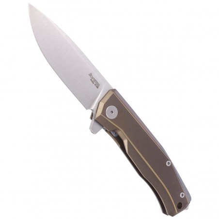 Nóż składany LionSteel Myto Bronze Titanium, Satin M390 by Molletta (MT01 BR)