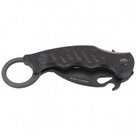 Nóż składany FOX Folding Karambit Emerson Opener G10 Black (FX-599)