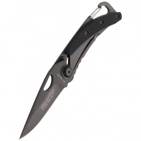 Nóż składany BlackFox Pocket G10 Black Folding Knife 60mm (BF-434G10)