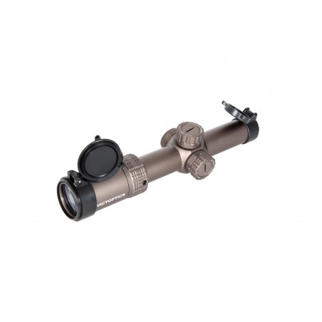 VictOptics S6 1-6x24 Scope - Burnt Brown