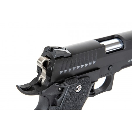 Pistolet gazowy ASG Modify Trinity Hi-Capa 5.1 nylonowy zamek Czarny