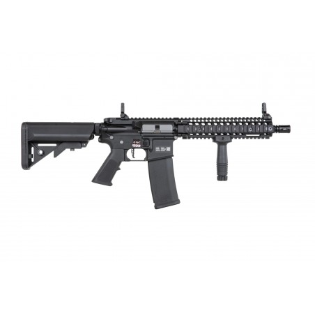 Karabinek ASG Specna Arms Daniel Defense® MK18 SA-P19 Prime™ Aster II ETU z silnikiem bezszczotkowym Czarny