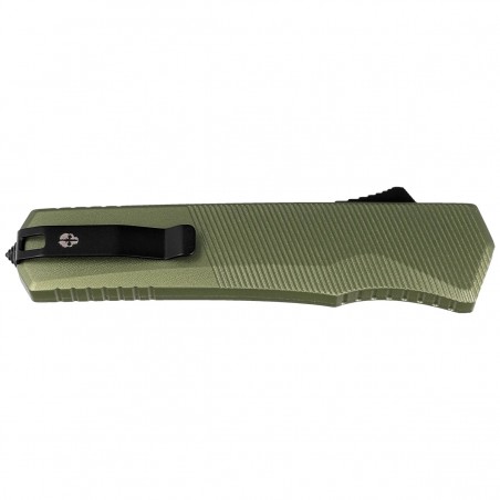 Nóż automatyczny OTF Tekto A5 Spry T/E OD Green Aluminium, Black CPM S35VN