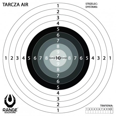 Tarcze do wiatrówki AIR - 500 szt.