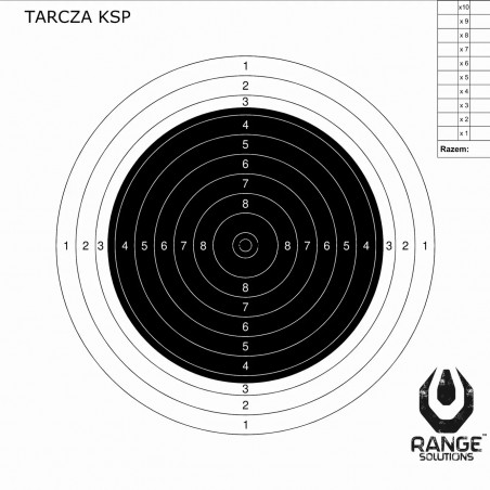 Tarcze Strzeleckie KSP Karabin Sportowy - 500 szt.