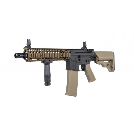 Karabinek ASG Specna Arms Daniel Defense® MK18 SA-P19 Prime™ Aster II ETU z silnikiem bezszczotkowym Chaos Bronze