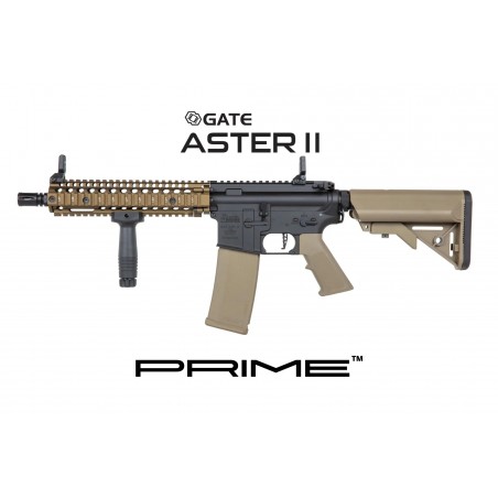 Karabinek ASG Specna Arms Daniel Defense® MK18 SA-P19 Prime™ Aster II ETU z silnikiem bezszczotkowym Chaos Bronze