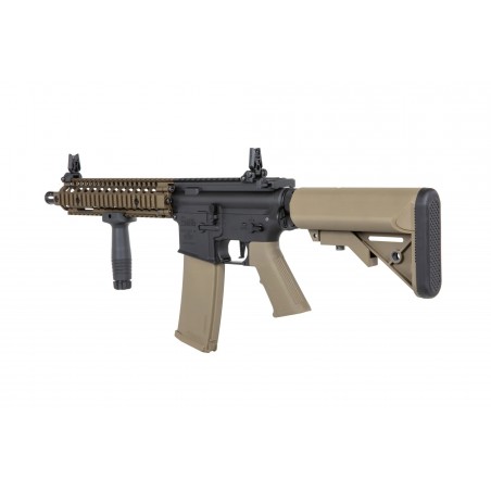 Karabinek ASG Specna Arms Daniel Defense® MK18 SA-P19 Prime™ Aster II ETU z silnikiem bezszczotkowym Chaos Bronze