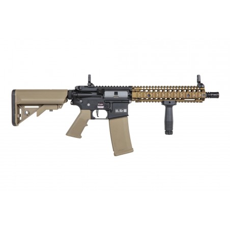 Karabinek ASG Specna Arms Daniel Defense® MK18 SA-P19 Prime™ Aster II ETU z silnikiem bezszczotkowym Chaos Bronze