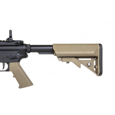 Karabinek ASG Specna Arms Daniel Defense® MK18 SA-P19 Prime™ Aster II ETU z silnikiem bezszczotkowym Chaos Bronze