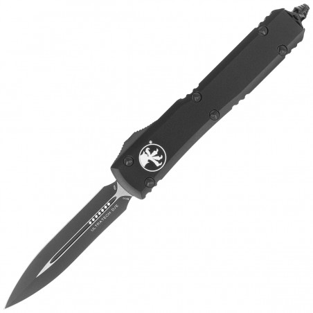 Nóż automatyczny OTF Microtech Ultratech D/E Black Aluminium, Tactical M390 by Tony Marfione (122-1T)