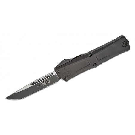 Nóż automatyczny OTF Microtech Combat Troodon S/E Gen III Black Aluminium, Tactical M390MK by Tony Marfione (1143-1T)