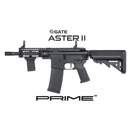 Karabinek ASG Specna Arms SA-P21 Prime™ Aster II ETU z silnikiem bezszczotkowym Czarny