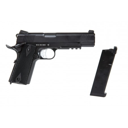 Replika pistoletu Double Bell M1911 302 Czarny