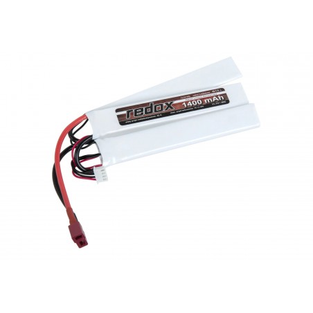 Akumulator Li-Po Redox 1400 mAh 11.1 V 30C 3-modułowy Deans