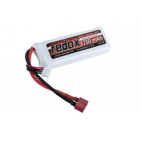 Akumulator Li-Po Redox 1750 mAh 11.1 V 30C SC Dean