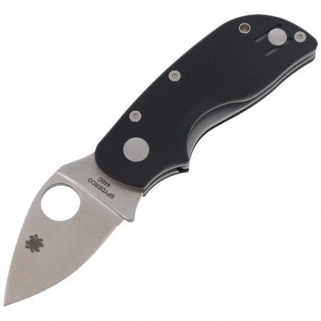 Nóż składany Spyderco Chicago G-10 Black Plain (C130GP)