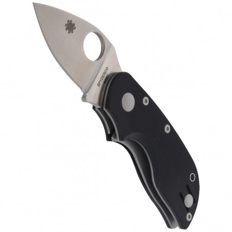 Nóż składany Spyderco Chicago G-10 Black Plain (C130GP)